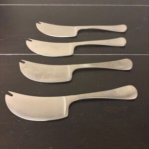 TORUN Dansk Stainless - Solid Cheese Serving Pick (Master Cheese Knife)+4 Picks